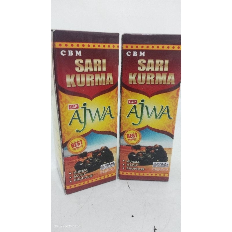 

Sari Kurma Ajwa