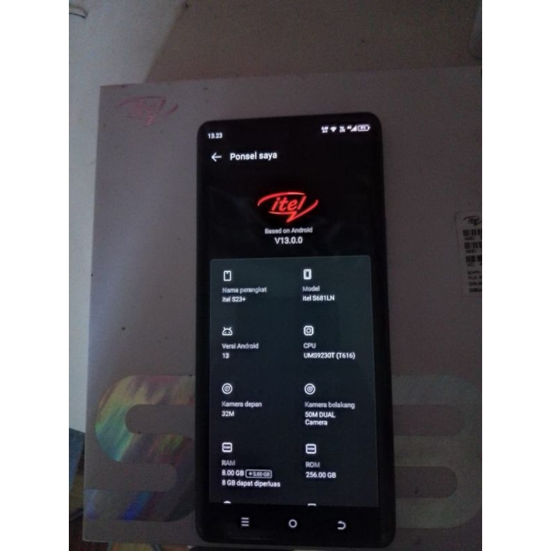 itel S23+ (second) normal mulus