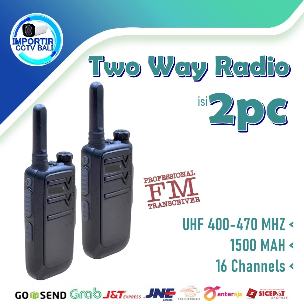 Walkie Talkie Two Way Radio UHF