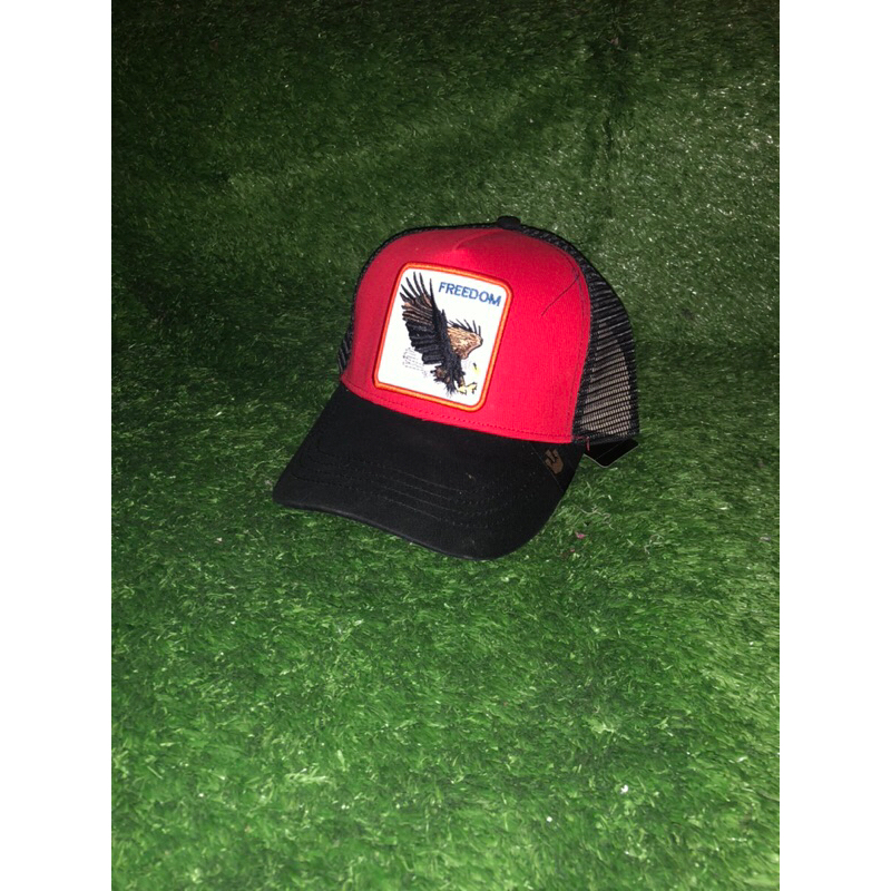 Topi trucker gb frdm topi jaring karakter topi outdoor cap