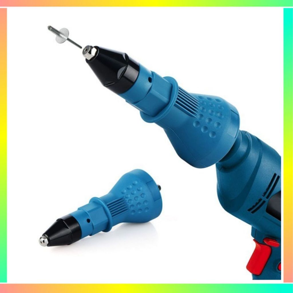 UMA710 Alat Rivet Tang Rivet Ripet Sambung Konverter Bor Rivet Gun Adapter River Gun Adapter