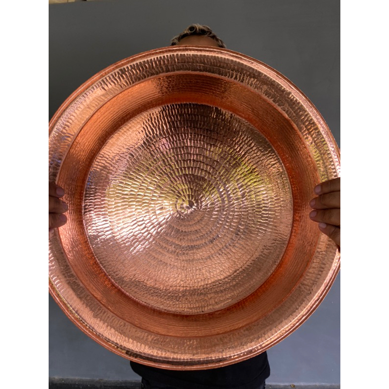 Kenceng tembaga pengaron nasi tembaga asli 100% handmade uk 36cm Kitchenware