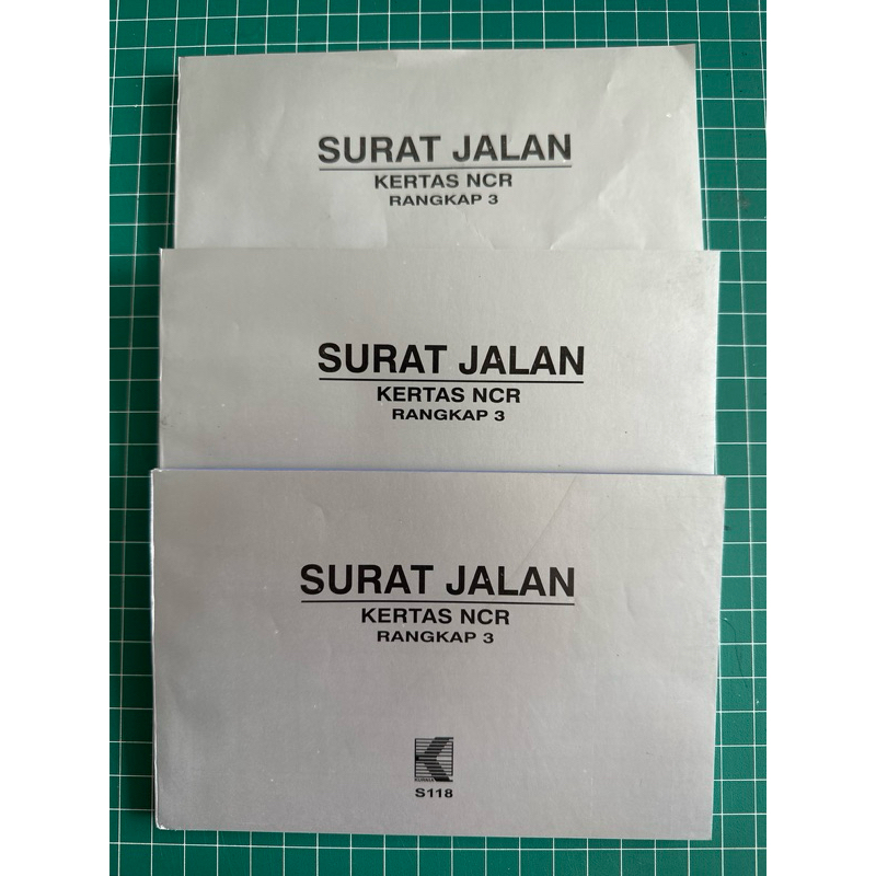 

SURAT JALAN 1/4 FOLIO RANGKAP 3 PLY NCR