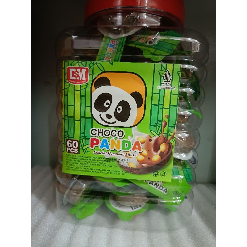 

DSM Choco Panda Isi 60 pcs