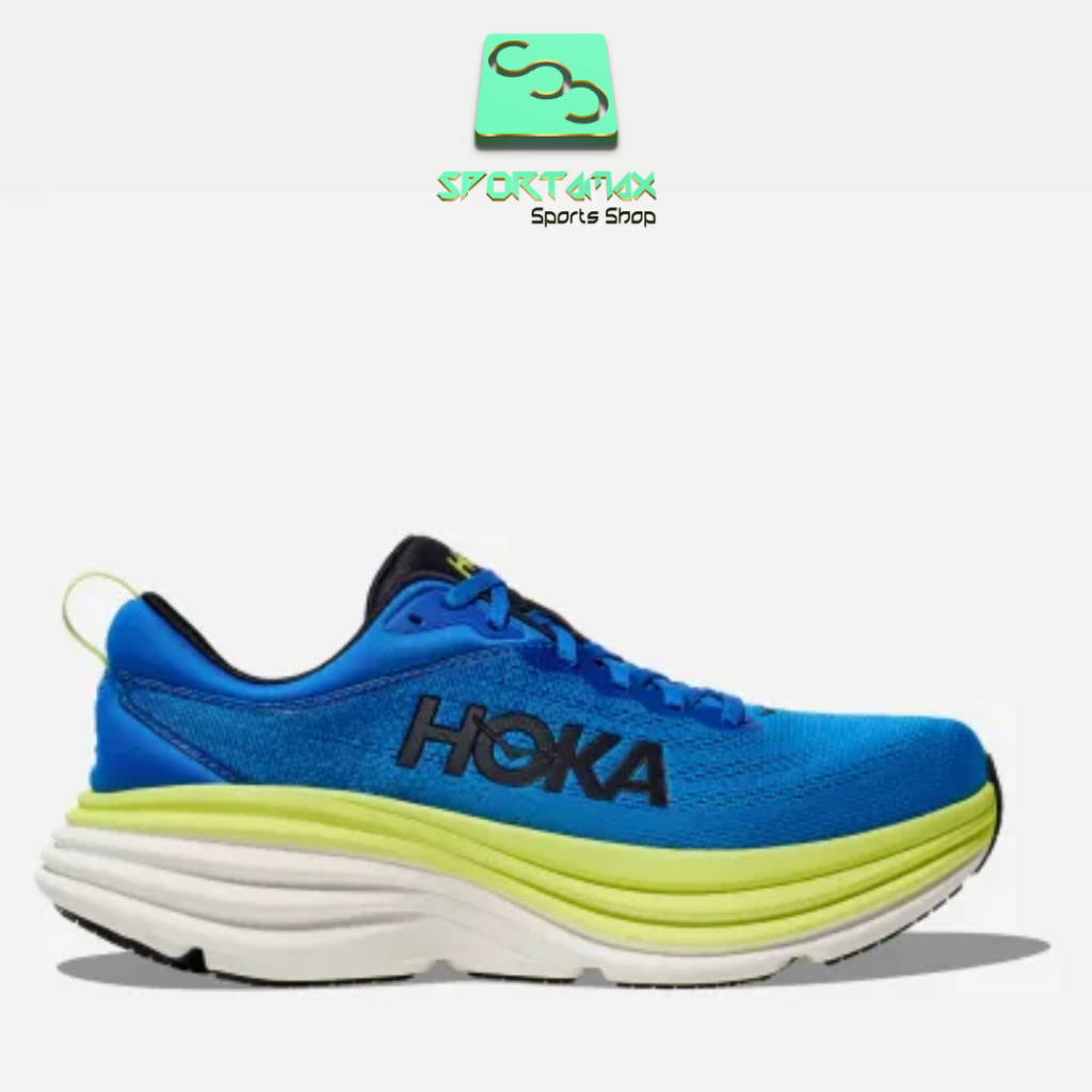 SEPATU ORIGINAL DISKON HOKA BONDI 8 MENS  RUNNING (1123202/ELT)