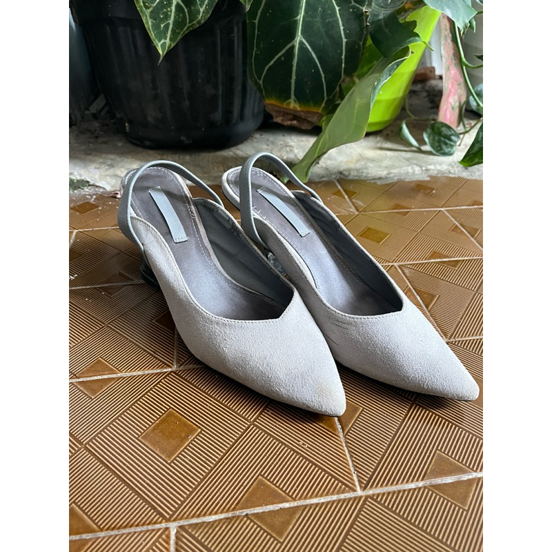 PRELOVED SEPATU | SHOES | WANITA | CNK CKS001 GLASS HEELS ORI PREMIUM