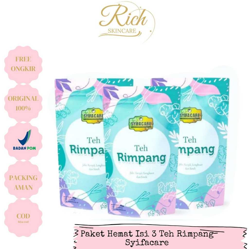 

Teh Rimpang BPOM Syifacare | Minuman Rempah ala JSR