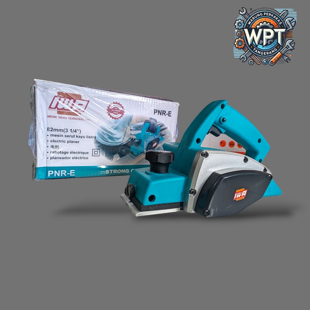 IWA Electric Planner Mesin Serut kayu alat plane Pasah Ketam - Pasahan Kayu Listrik Tajam