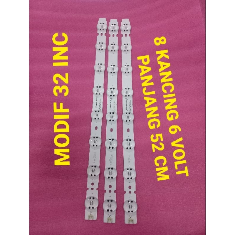 RK lampu bagong 8 kancing - BL bagong - LAMPU BAGONG - LAMPU LED UNIVERSAL - BACKLITE LAMPU LED TV