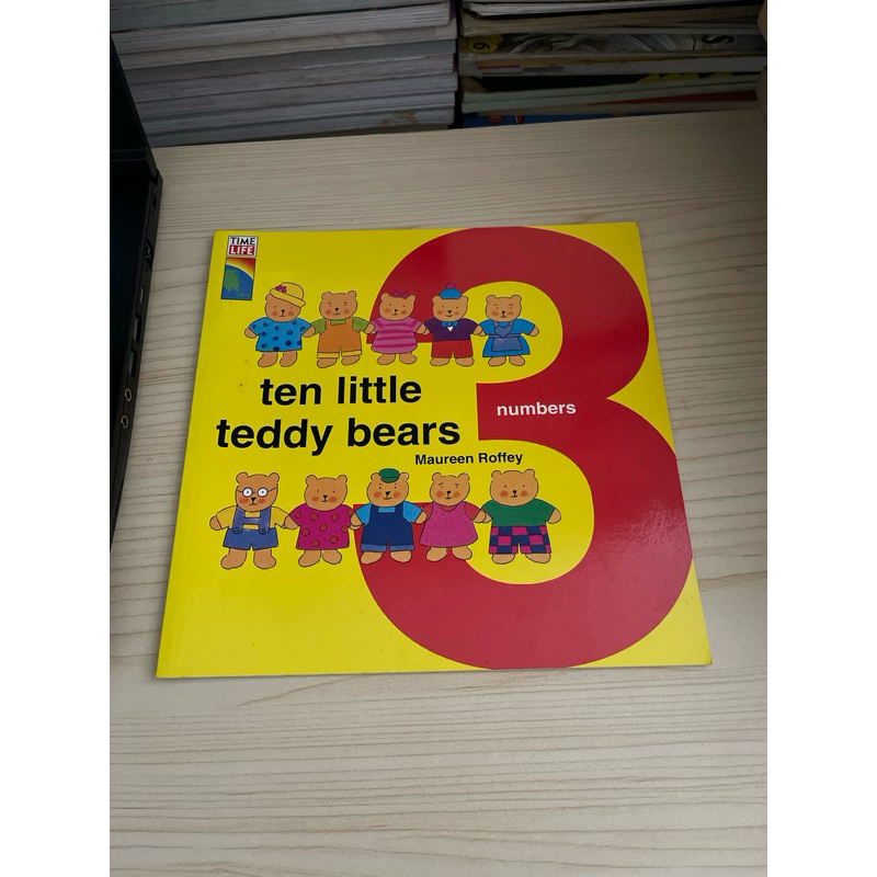 BUKU TIME NUMBERS LIFE TEN LITTLE TEDDY BEARS