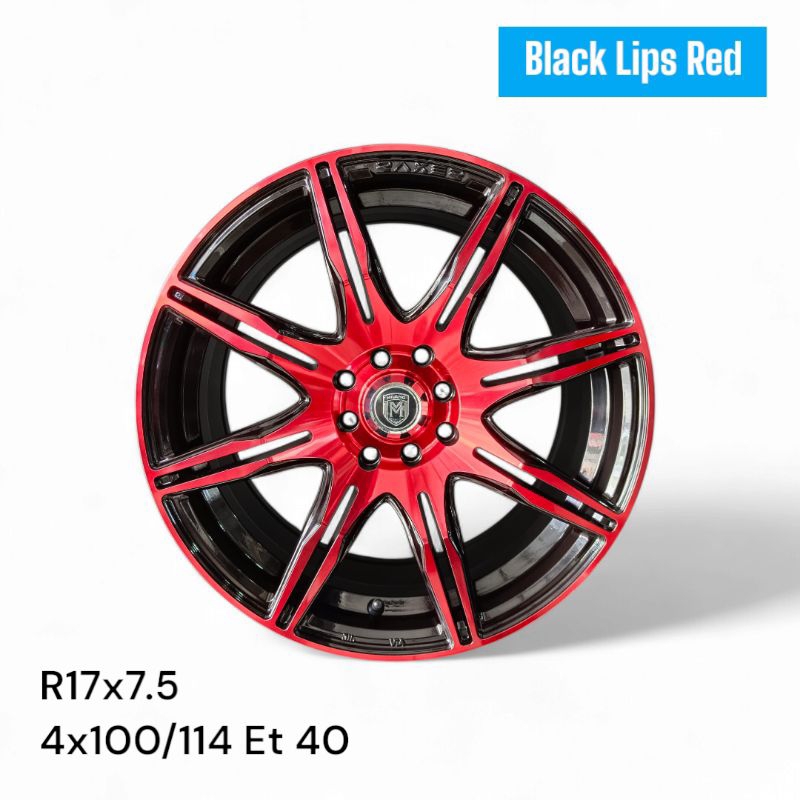 Velg Milano R17 Pcd 4 x 100/114 Lebar 7.5 Et 40