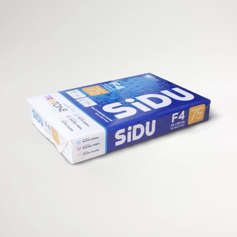 

Kertas HVS A4 75 gram SIDU Sinar Dunia 1 DUS ISI 5 RIM