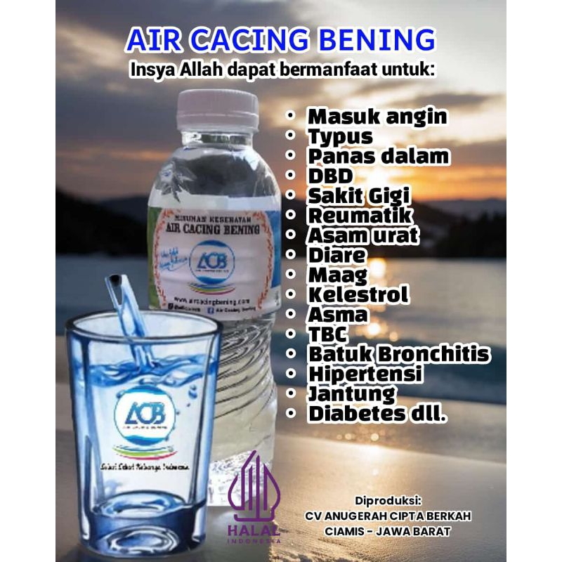 

Air Cacing Bening / ACB 330ml