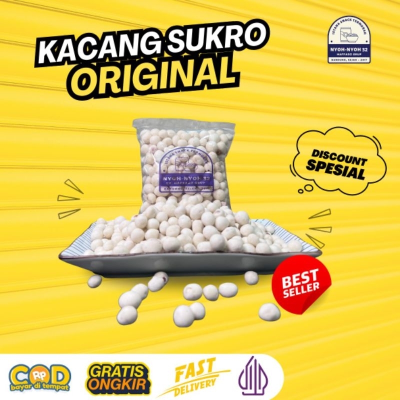 

Kacang Sukro Renyah - Kacang Gurih Nikmat untuk Camilan 250gram