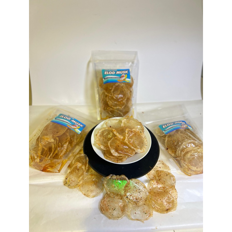 

1 kg keripik elod kaca original pedas - makanan ringan