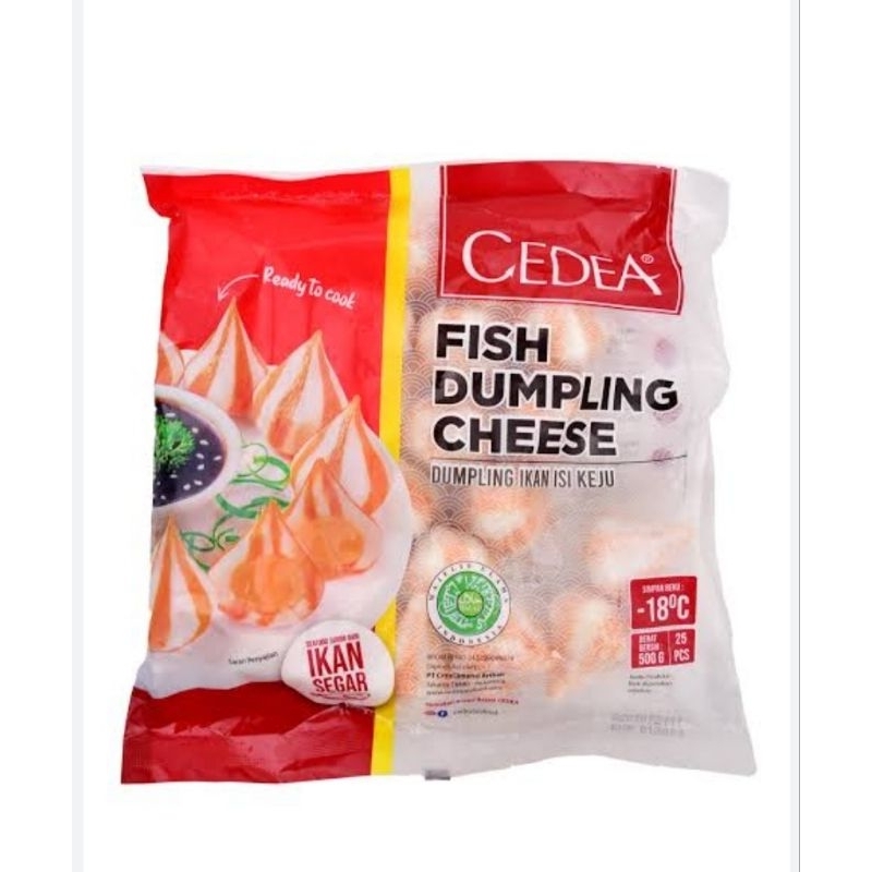 

cedea fish dumpling cheese 500gr