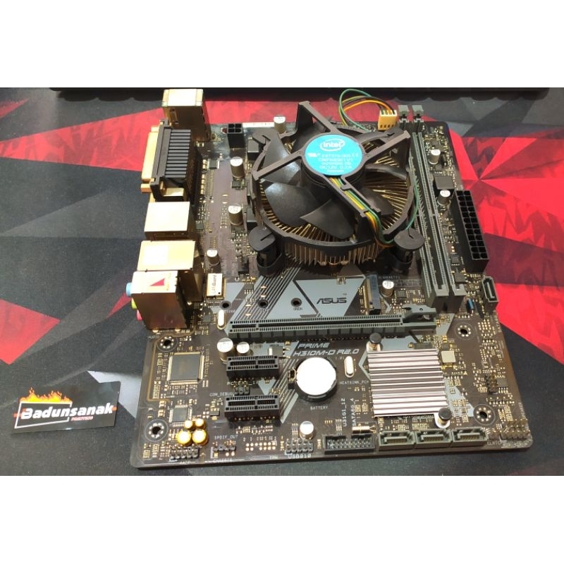 MAINBOARD / MOTHERBOARD / MOBO ASUS PRIME H310M - D R2.0 + INTEL Pentium G5400