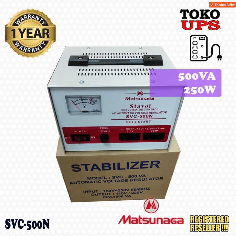 Stabilizer Matsunaga 500VA SVC500N