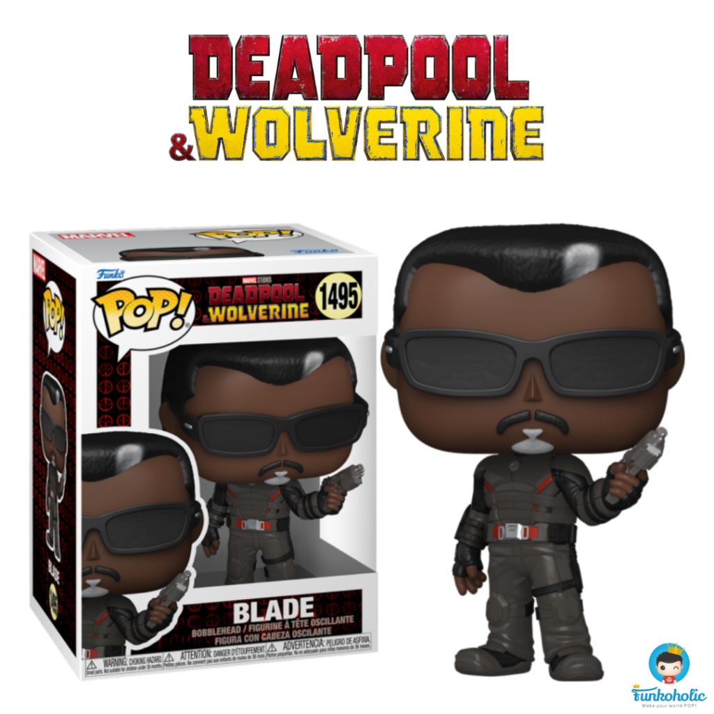 Funko POP Marvel Deadpool & Wolverine (2024) - Blade #1495