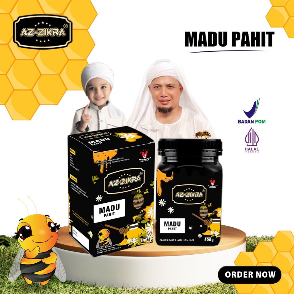 

Madu Azzikra Kemasan Terbaru 500gr