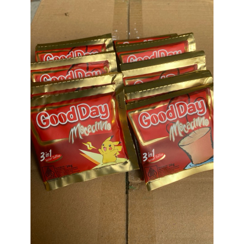 

1 Kardus GOOD DAY MOCACINO sachet (isi 12renceng / 120pcs)