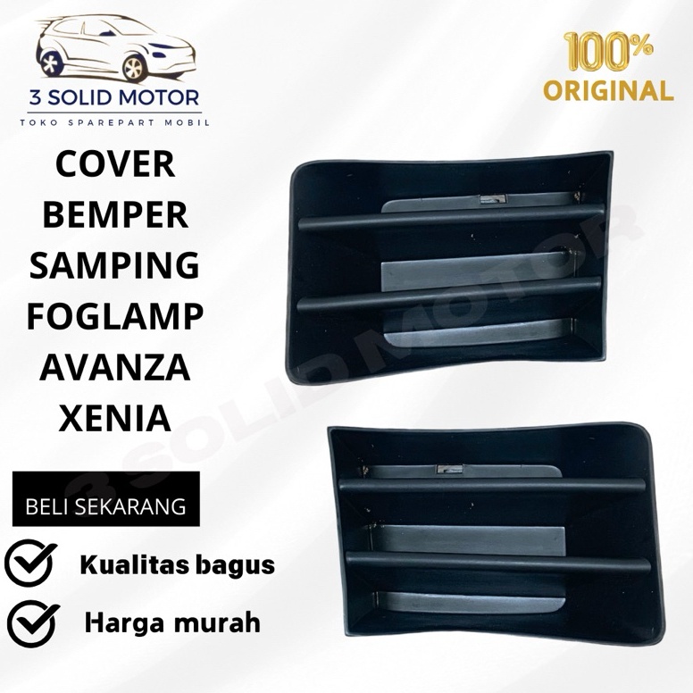 LANGSUNG ATC Cover Bemper Samping Foglamp Avanza Xenia
