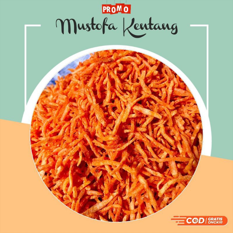 

Mustofa kentang rasa keju - isi 250 gr kentang Mustofa terlaris