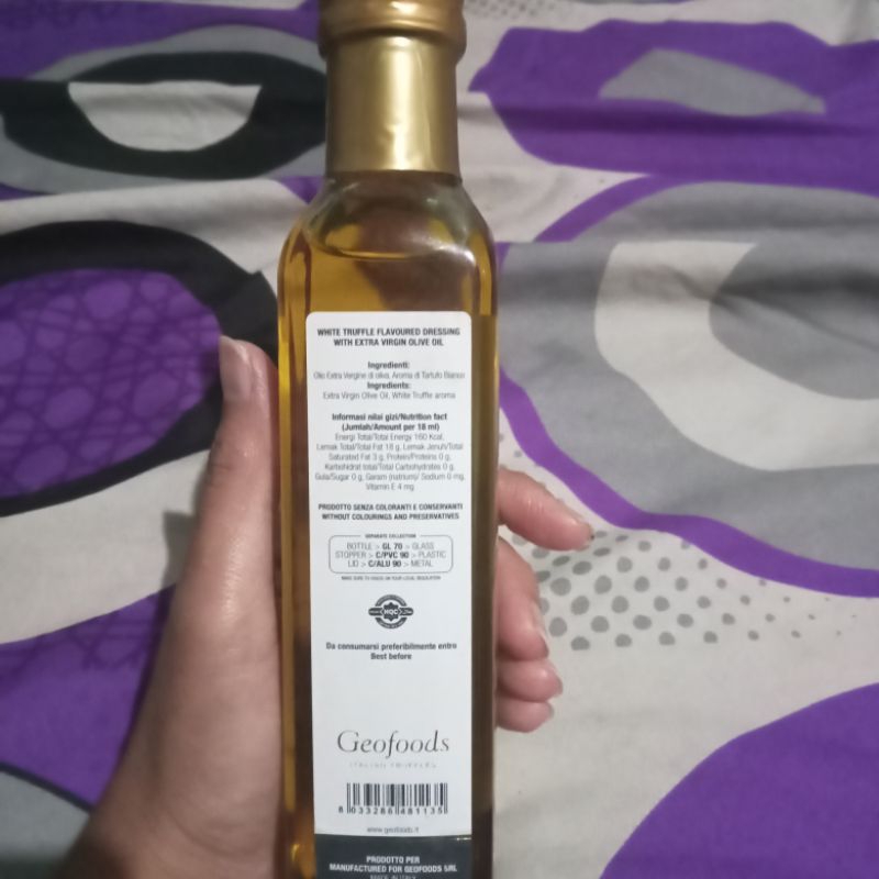 

Geofoods italian thuffles Nero truffle oil