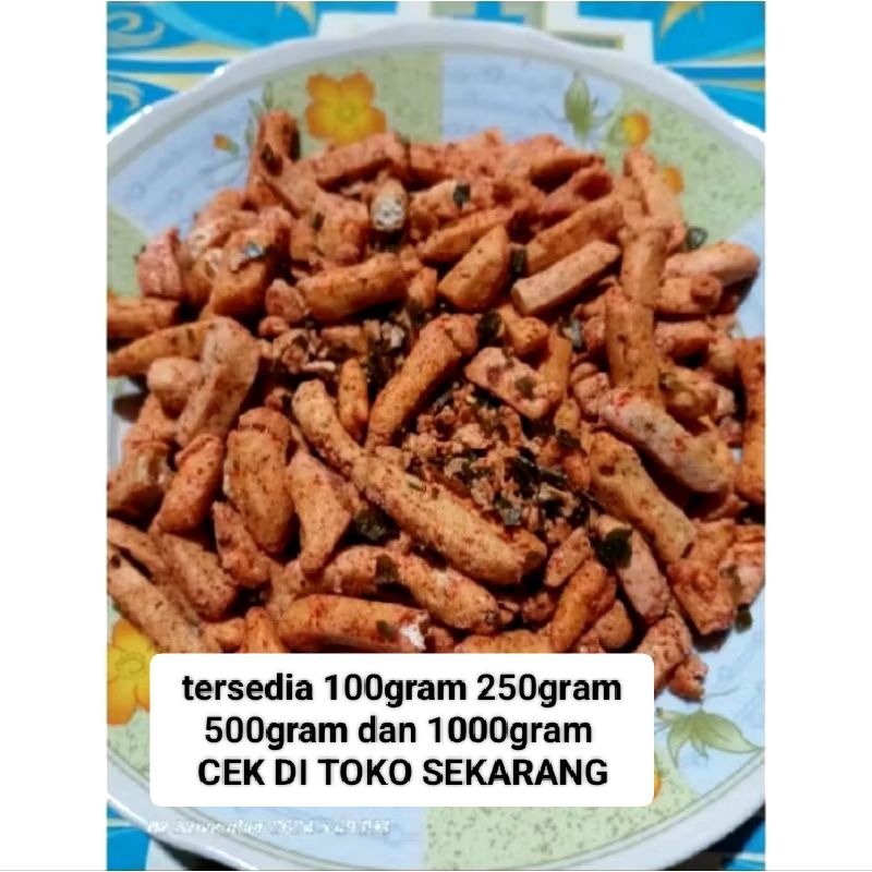 

BASRENG STIK ORIGINAL & PEDAS DAUN JERUK 100gram & 250gram