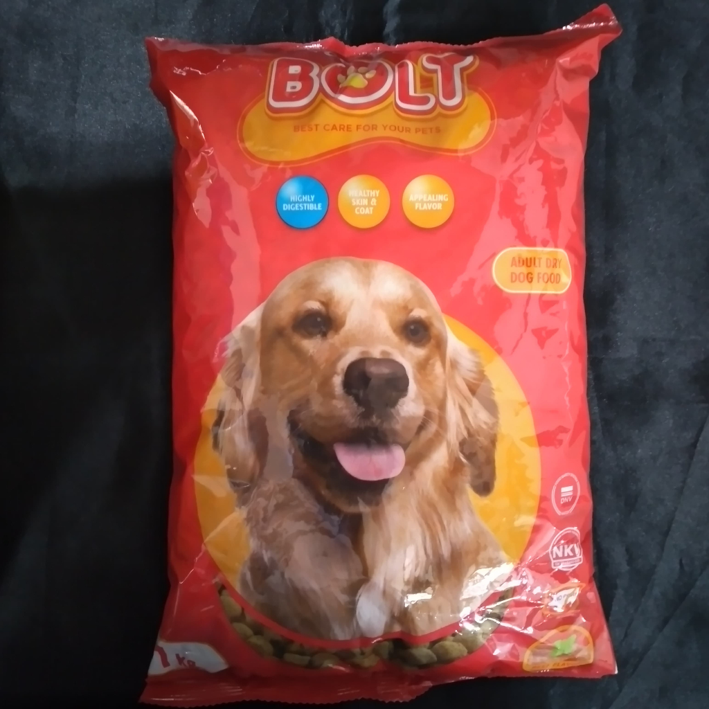 Bolt Dog Beef Fresh Pack 1kg / Bolt Dog Beef Bulat