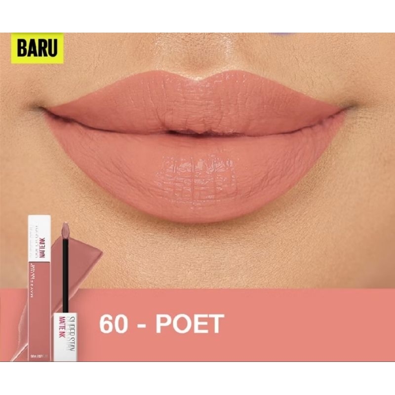 maybelline superstay matte ink poet