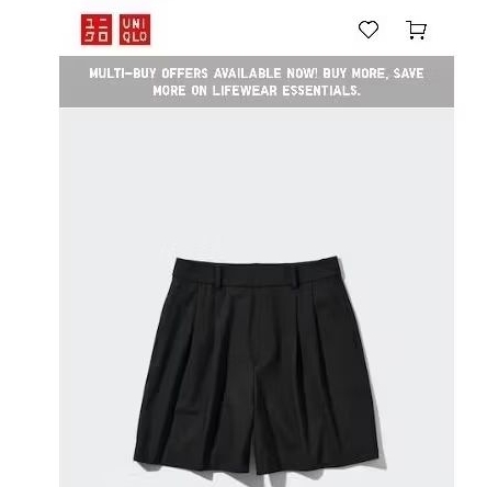 CELANA PENDEK WANITA UNIQLO