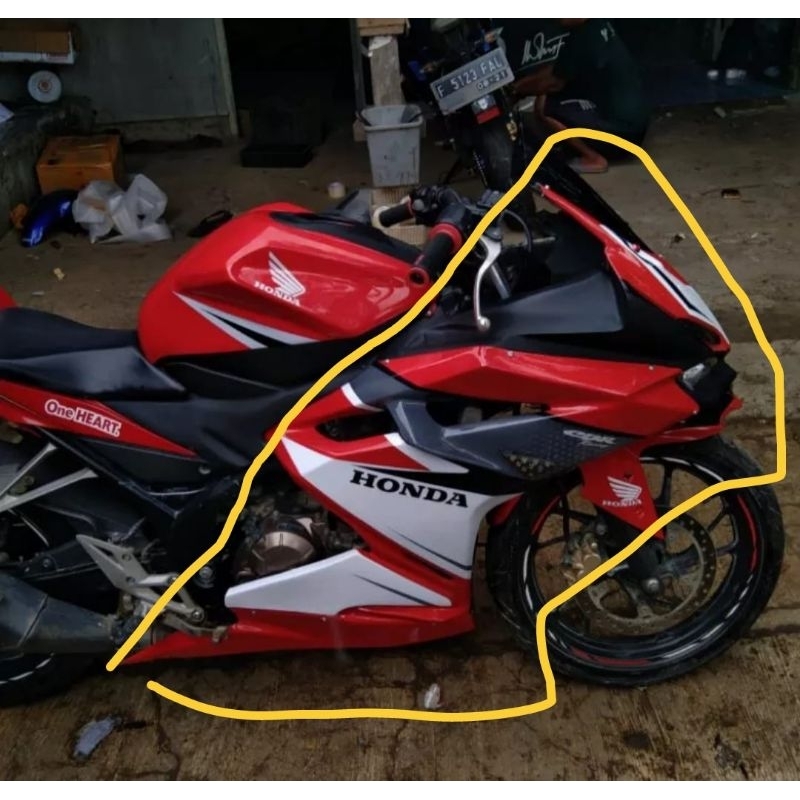 fairing cbr150r k45g k45n full bagian depan model CBR250RR