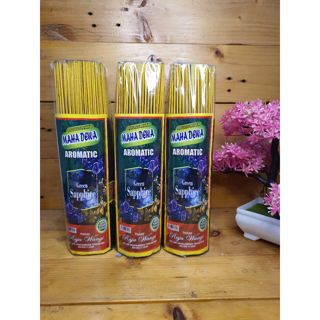 Dupa Harum Mahadewa Dupa Harum Bali Aroma Green Saphire Kemasan 300 Gram