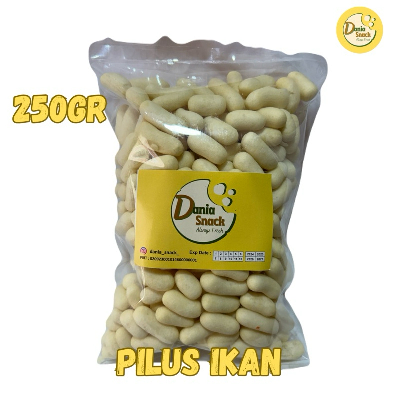 

SNACK/CEMILAN PILUS IKAN [250gram]