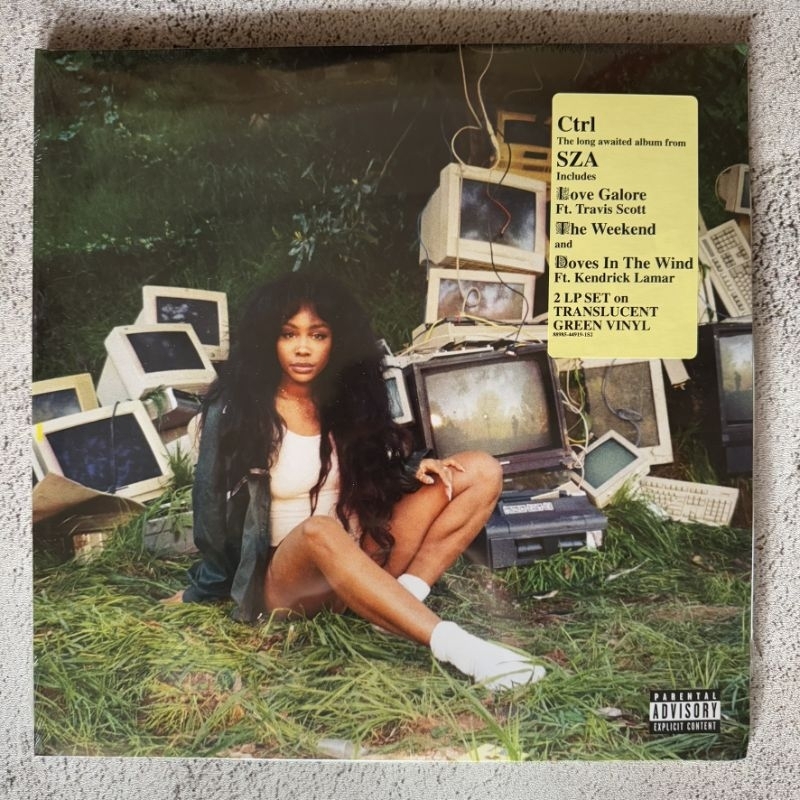 Vinyl Piringan Hitam SZA - CTRL