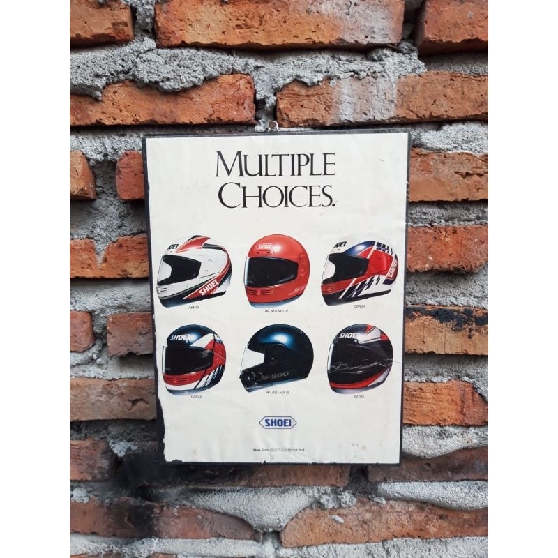 iklan jadul ori helm SHOEI