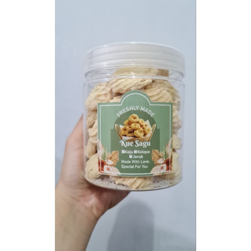 

Kue Sagu Keju Jeruk Kelapa - Cookies / Kue Kering