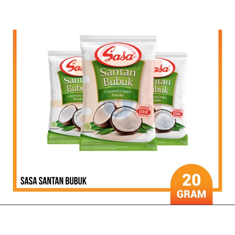 

Santan Bubuk Sasa 20gr (1 Renceng) isi 12pcs