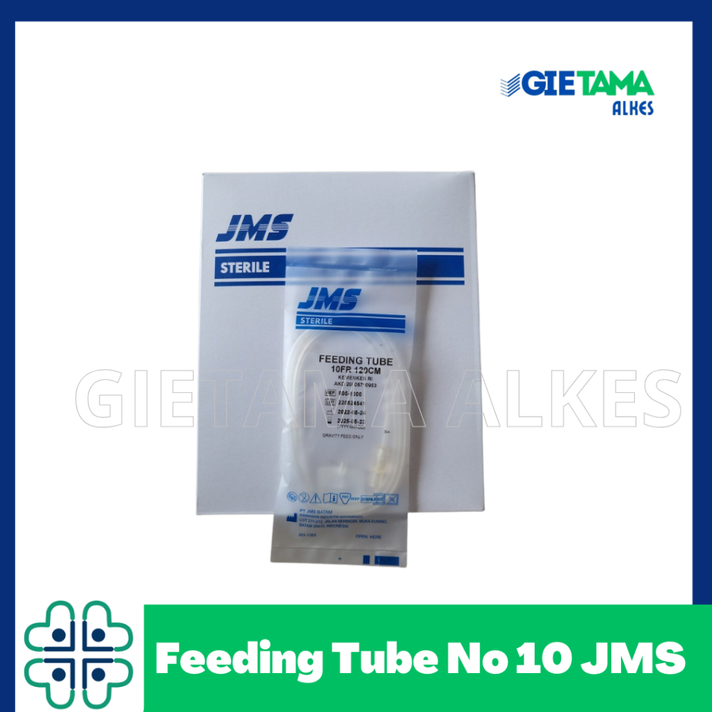 Feeding Tube JMS No 10/ Selang Makan JMS No 10 / NGT No 10