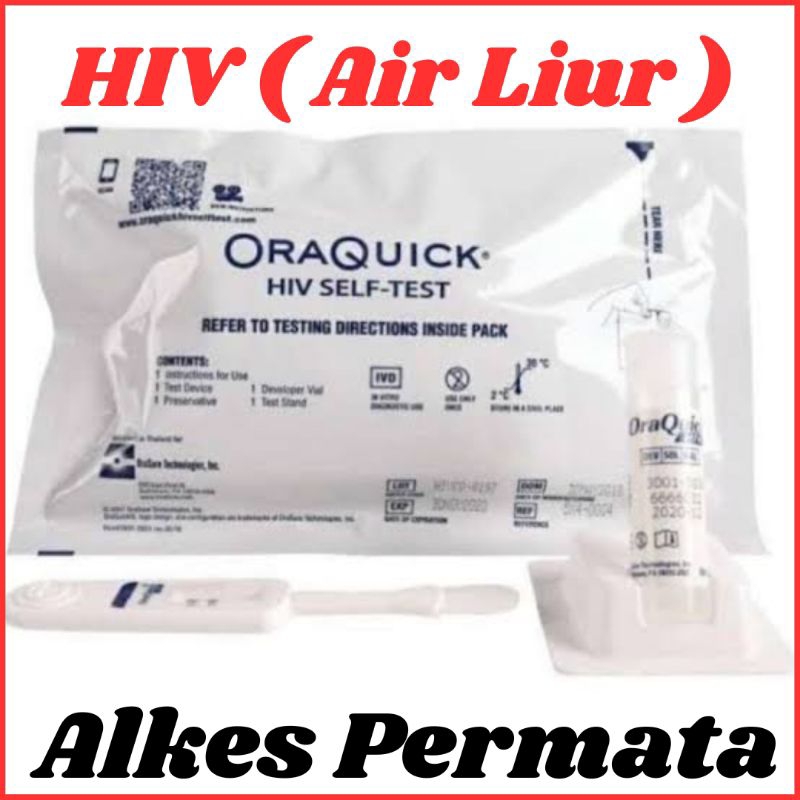 Alat Test HIV SELEF TEST - Skrining Mandiri Dengan Oral Fluid Test ORAQUICK