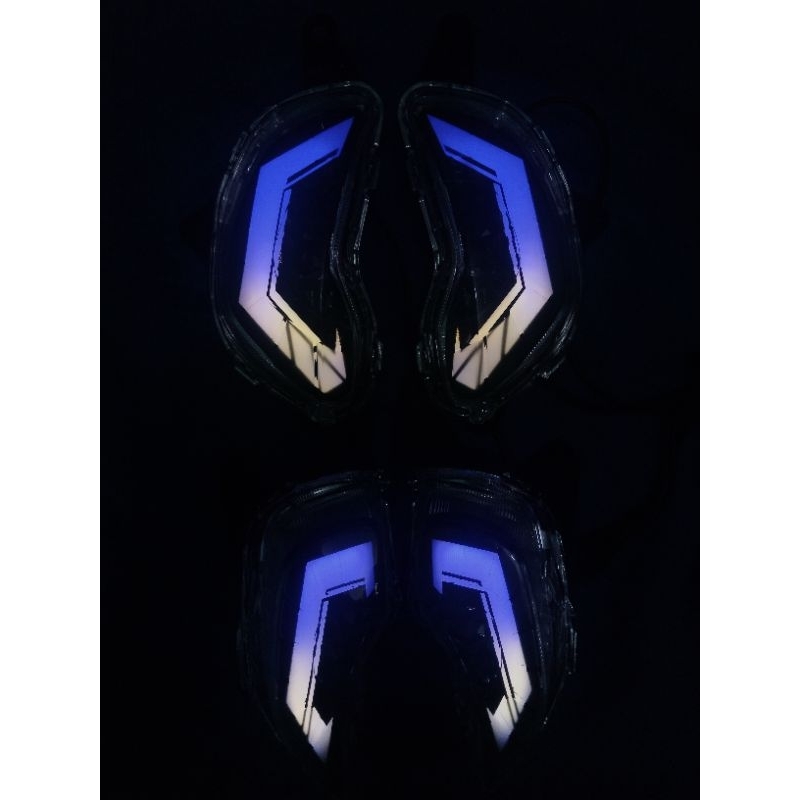 sein scoopy 2021-2024 custom RGB  lazy eyes