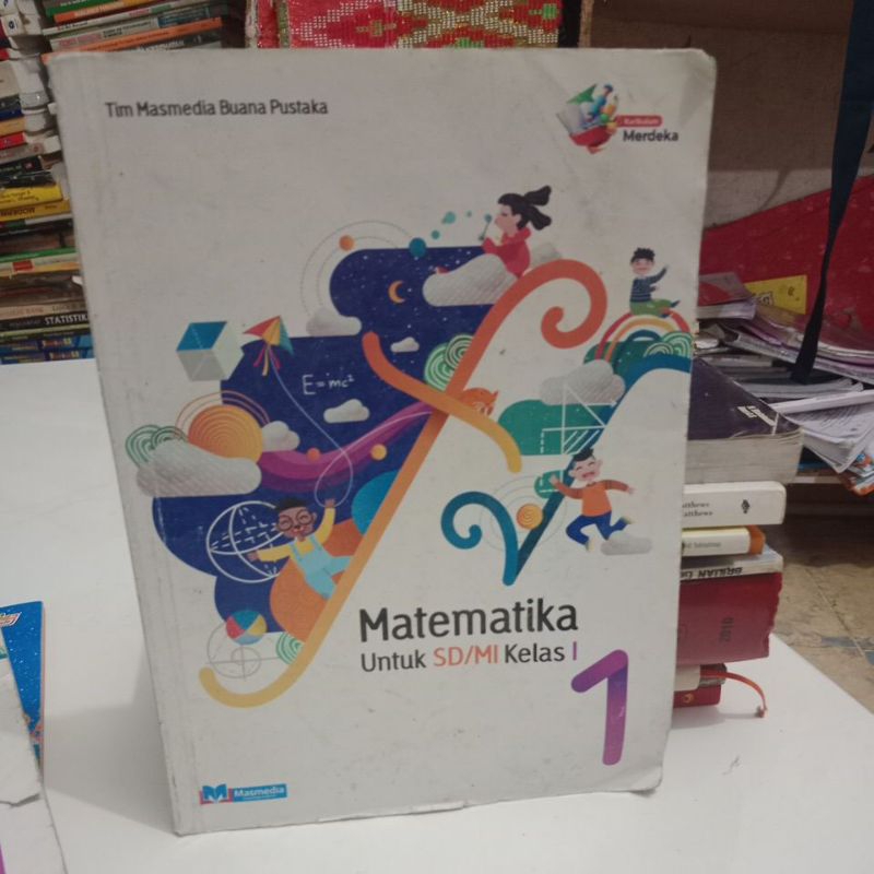 buku Matematika SD kelas 1 penerbit masmedia