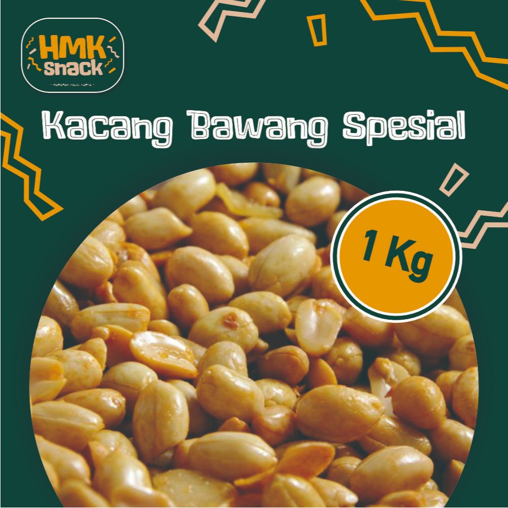 

Kacang Bawang Goreng Gurih Asin Spesial 1 Kg