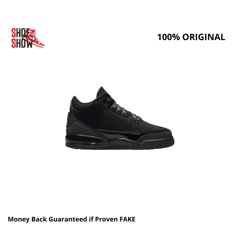 Air Jordan 3 Black Cat GS (100% ORIGINAL)