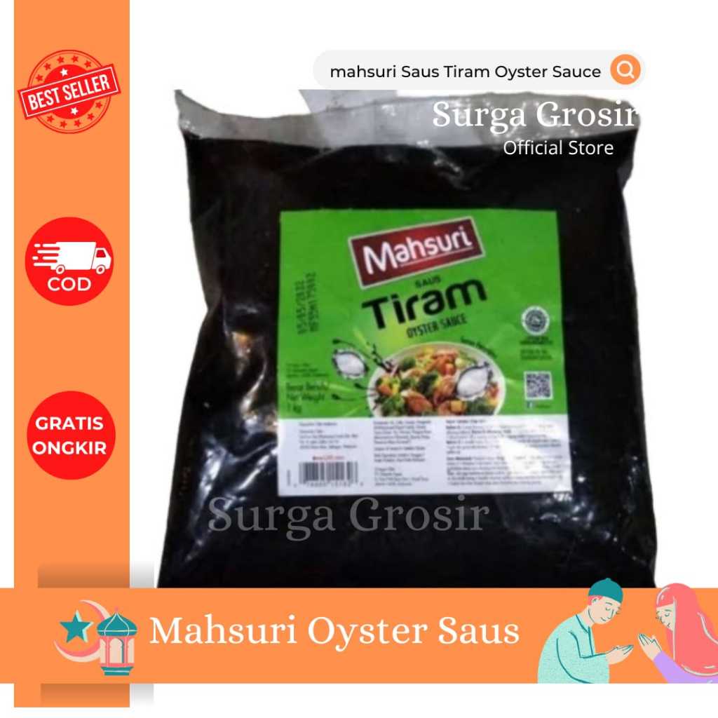 

Oyster Saus Mahsuri 1 kg Saus Tiram Original!!!! PROMO