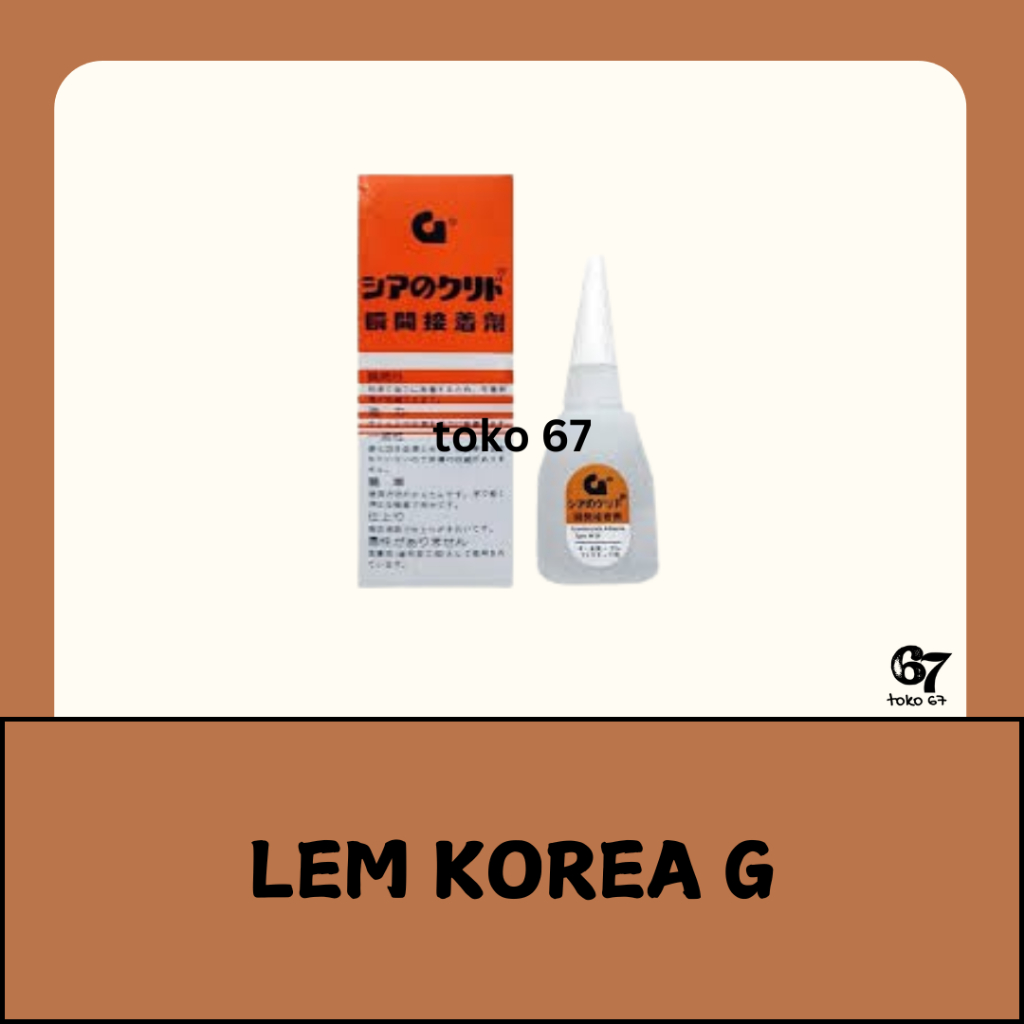 

LEM CAIR KOREA G-808L / LEM TETES ORIGINAL 100%