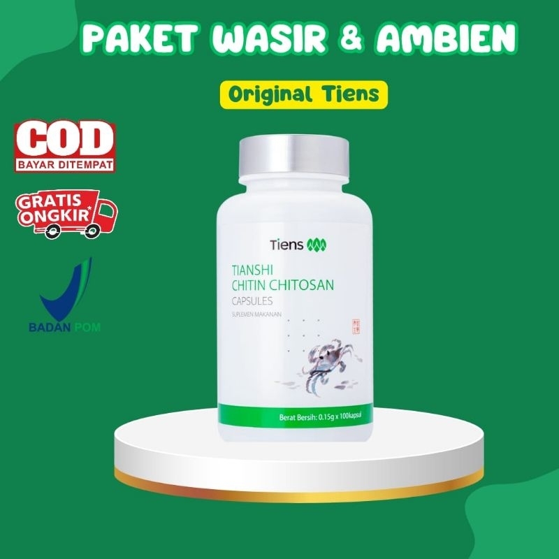 Chitin Chitosan - vito farmasi - TCM herbal - obat cina vitofarmaka - obat wasir / ambien - suplemen