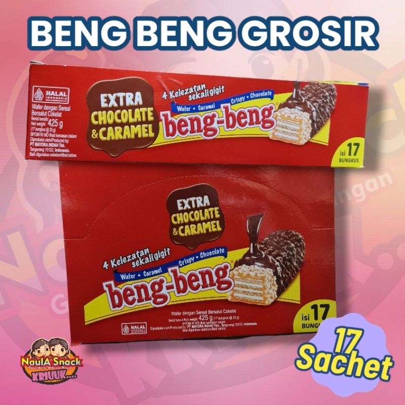 

Beng Beng Wafer coklat Grosir isi 17 bungkus