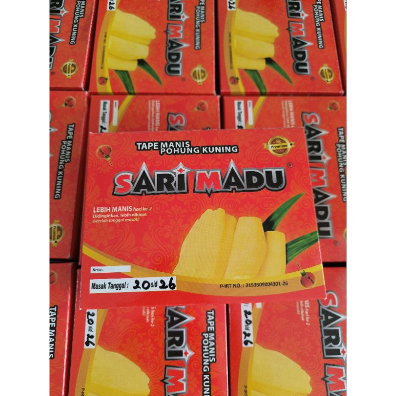 

Tape Sari Madu 600g Jember